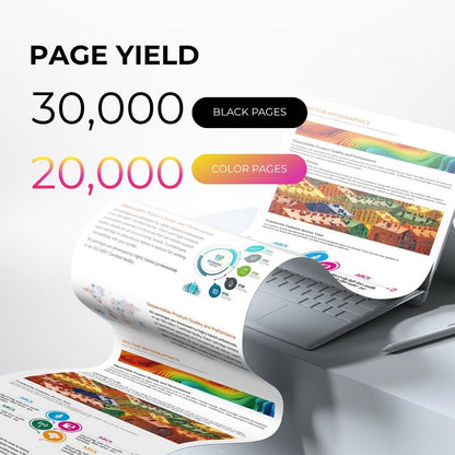 Toner Pros TK-8547 Replacement Toner Cartridge Set for Kyocera TASKalfa 4054ci 5054ci Printers – High Yield Black & Color Toner – 30,000 Page Yield – Made in USA – Office Printer Toner