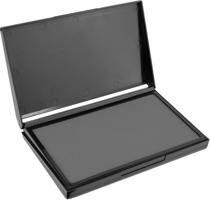 MaxMark Large Gray Stamp Pad - 4-1/4" by 7-1/4" - Premium Quality Felt Pad