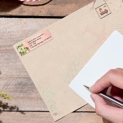 Colorful Images Nature’s Grace Floral Return Address Mailing Labels, Personalize with Name & Address, Set of 240 Self Adhesive, Easy Peel Flat Label Sheets, Small, 12 Designs