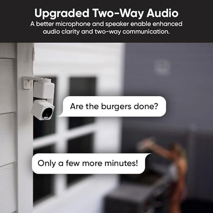 WYZE Cam Pan v4, 4K Smart Security Camera, AI Indoor/Outdoor Cameras for Home Security, Baby & Pet, Color Night Vision, 360° Pan/Tilt/8 x Digital Zoom, 2.4G & 5G, Works with Alexa & Google Assistant