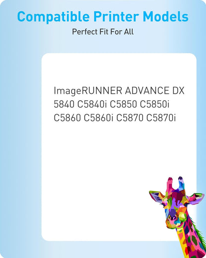 MasaiMara GPR-61 GPR61 High Yield Toner Cartridge Replacement for Canon ImageRUNNER Advance DX C5840 C5840i C5850 C5850i C5860 C5860i C5870 C5870i Printers