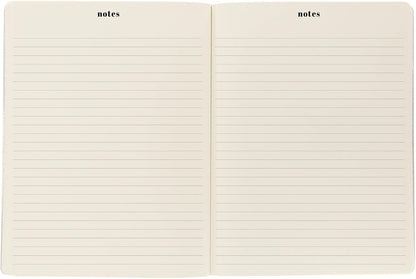 18 Month Planner/Calendar by Graphique, July 2025 – Dec. 2026 Green Stripes Monthly Planner, Holidays, Notes Pages, 8” x 10”