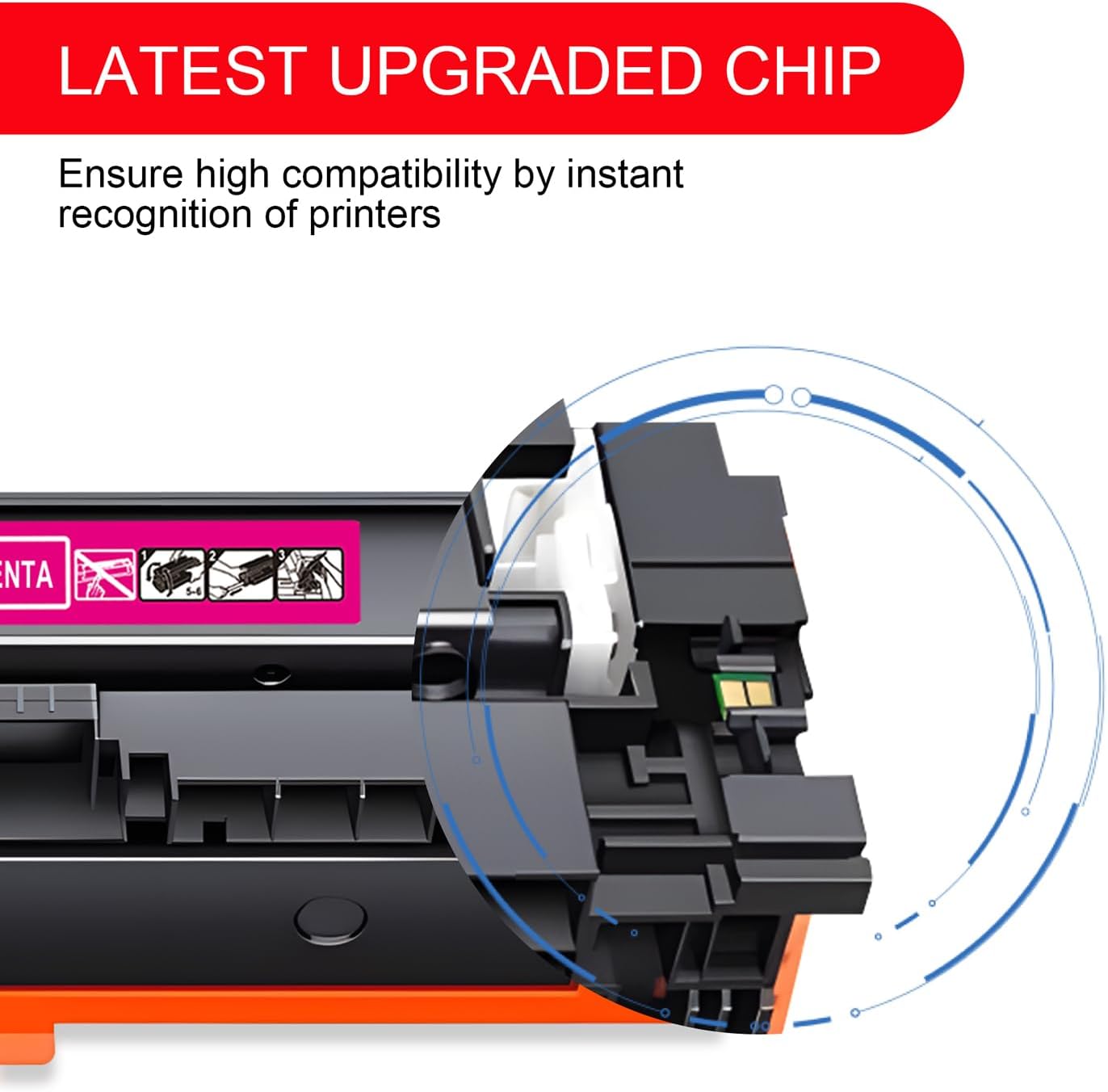 067 Toner Cartridge Set 4 Pack Compatible for Canon 067 067H Color ImageCLASS LBP632Cdw LBP633Cdw MF653Cdw MF654Cdw, i-SENSYS LBP631Cw LBP633Cdw MF651Cw Printer(Black Cyan Magenta Yellow)