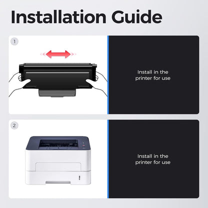 B205 B210 B215 Black High Capacity Toner Cartridge with chip 2-Pack Replacement for Xerox 106R04347 Toner Compatible with Xerox B210 B205 B215 B210DNI B205NI B215DNI Printer Ink All-in-One Copier Copy