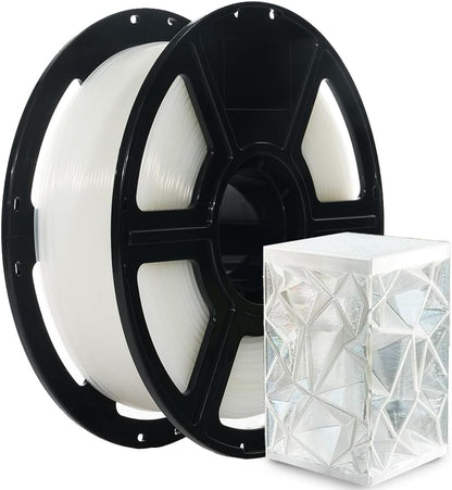 FLASHFORGE Rapid PLA Filament 1.75mm, High Flow Speedy 3D Printer Filament, Experience Exceptional Performance with 500mm/s High-Speed Printing, Neatly Wound & Top-Notch Filament (Natural)