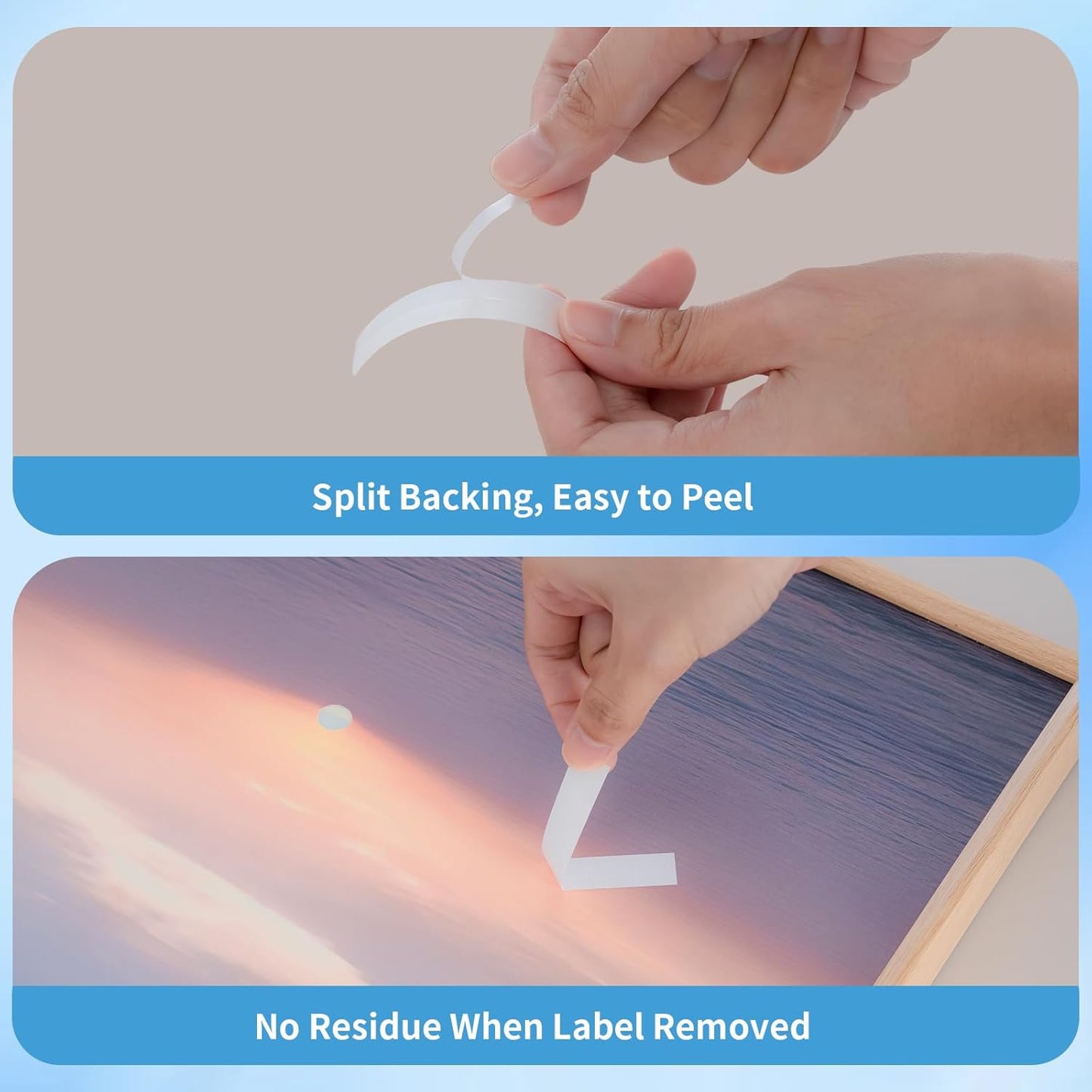 PT-D210 PT-D220 PT-H110 PT-H111 Label Tape 12mm .47 Laminated Black on White 2 Pack