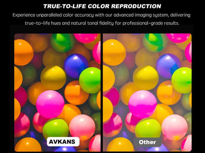 AVKANS NDI PTZ Camera - 30X Auto Tracking Live Streaming Cam with SDI/HDMI/IP Outputs for Church Worship School Sport Hospital Wedding(NDI HX2 and NDI HX3)