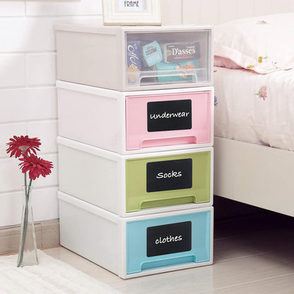 ONUPGO Chalkboard Pantry Labels - 48 Pack Large Stickers for Big Bins Boxes, Food Labeling, Waterproof Kitchen Pantry Names for Containers and Jars