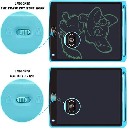 6 Pack LCD Writing Tablets for Kids, 8.5 Inch, Toddler Toys Birthday Gifts for Ages 3-8 Boys Girls, Colorful Doodle Board Drawing Tablet for Learning and Education (Six Colors Available)