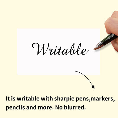 STARLIBOO 3"X5" Rectangle Color Coding Labels, Removable Square Label Inventory Stickers, Permanent Warehouse Moving Box Square Label (250Labels, White)