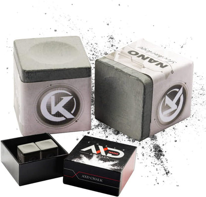 KONLLEN Pool Cue Chalk Nano Technology Billiard Chalk for Professional Tournament Dedicated Pool Chalk (Outstanding Performance, Reduce Miscue, Durable)