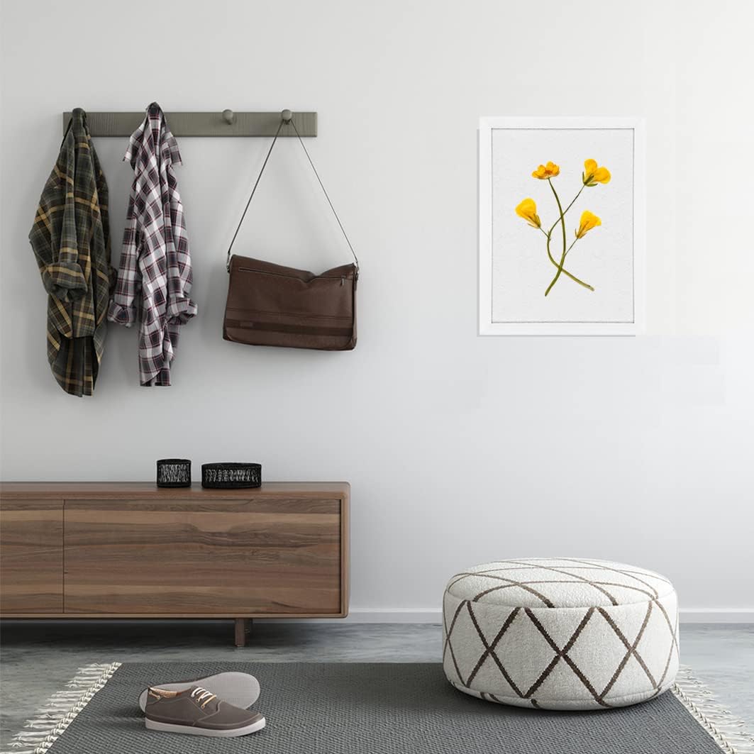 TORASO Cork Board Bulletin Board, Cork Boards for Walls with Pins, Eye Bolts, gaskets, Screws, Pin Board for Office, School and Home (White, 11“x14.5” - 2p)