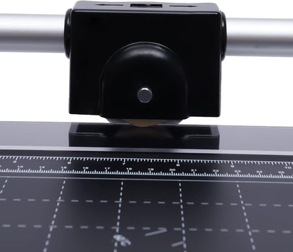 24Inch Rotary Trimmer Paper Cutter,Manual Precision Paper Cutters Trimmers Photo Paper Cutter with Automatic Paper Weighting,Self-Sharpening for Craft Paper, Card Stock and Office Paper