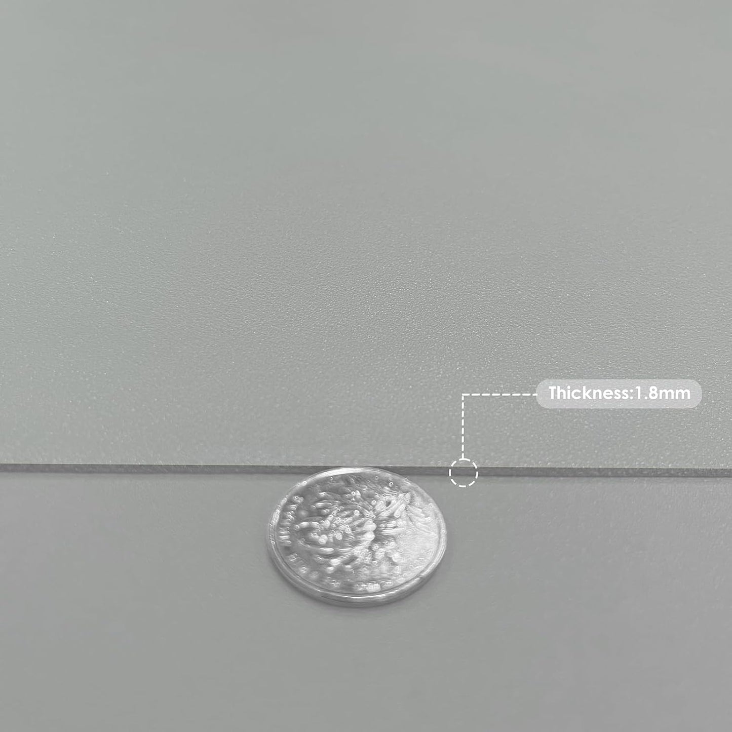 Leather Table Cover,1.8mm Thick,36x60 Inch Table Protector,Table Protector for Dining Room Table,Dining Table Cover,Table Cover Protector,Dining Table Protector(Gray+Gray,36x60)