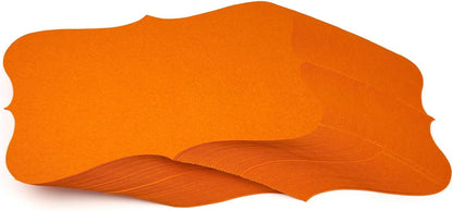 PPAPPAPPIYO 3x5 index card/Set of 72 Blank index cards 180gsm (Orange)