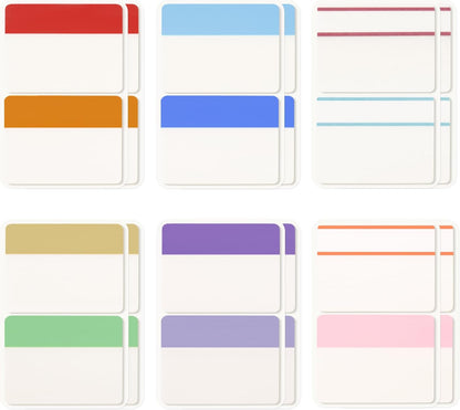 KICNIC 2 Inch New Sticky Tabs Index Tabs 960 Pieces, Colored Reading Tabs Self Adhesive, Arrow Flags Pages Markers for Binder, Books, File Folders and Notebook [12 Colors] Writable, Repositionable