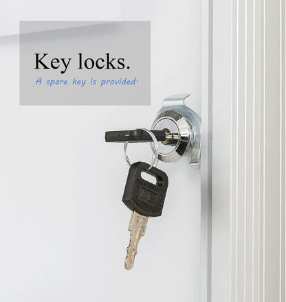 Lockable Magnetic Whiteboard Enclosed Bulletin Board – 36x24 Inch Aluminum Frame Notice Board with Acrylic Door Wall-Mounted Dry Erase Display for Home, Office, School & Lobby