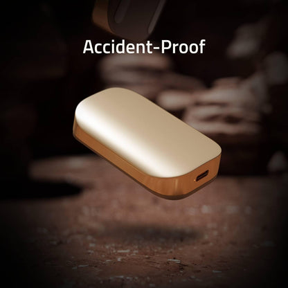 SK hynix Beetle X31 512GB Portable SSD with DRAM, up to 1050MB/s, USB 3.2 Gen2, External Hard Drive Compatible with PC, Mac, Laptop, PS5 (Champagne Gold)