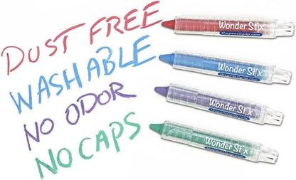 Wonder Stix Pastel Colors Dustless Chalk Crayon 12 pack