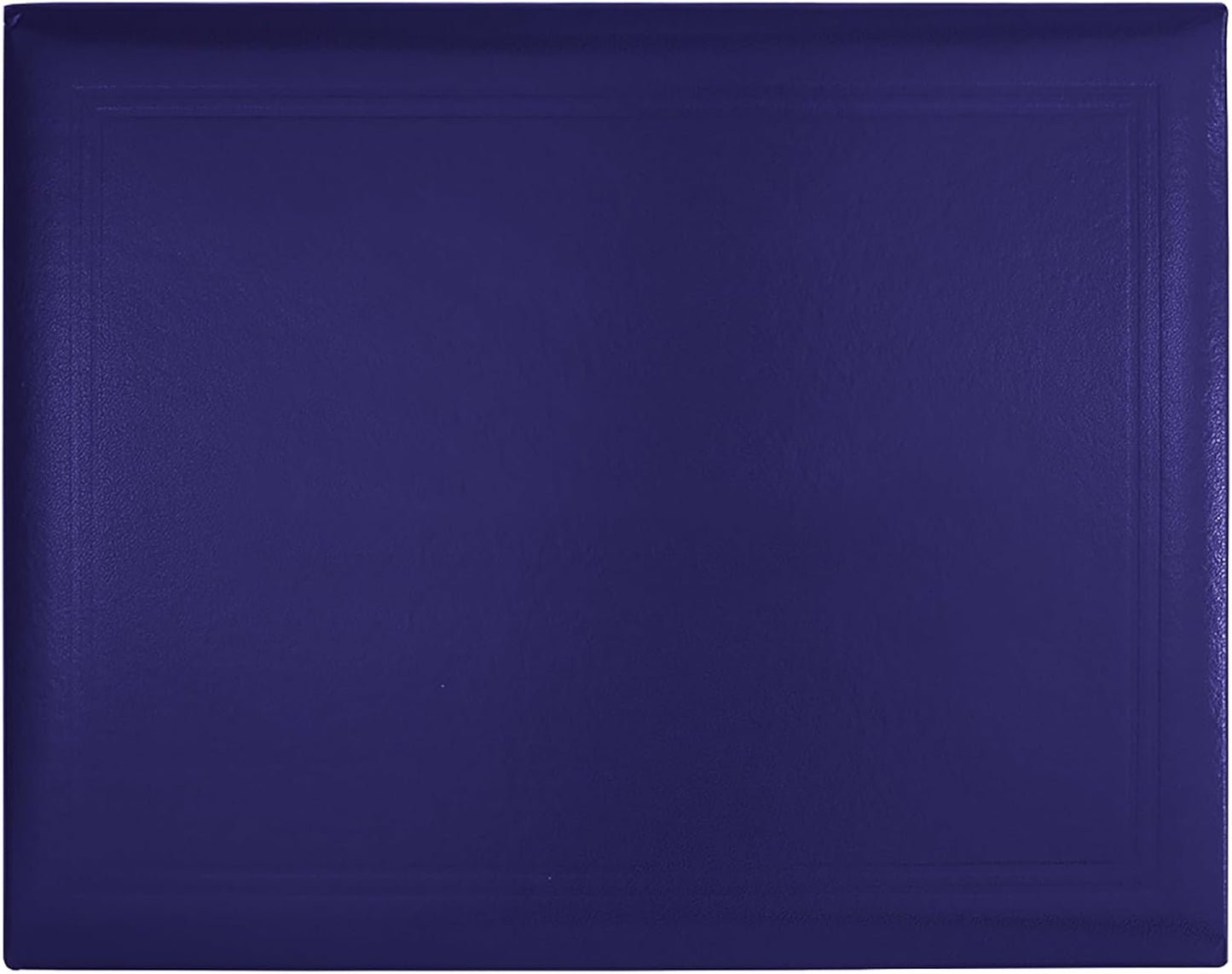 GraduationMall 8.5"x11" Smooth Padded Diploma Cover Certificate Holder Purple,12-Packs