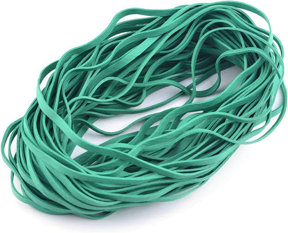 Coopay 12 Inches Extra Large Rubber Bands, 30 Pieces Heavy Duty Trash Can Band Bulk, Strong Elastic for Office Supply School Home, Garbage Cans, File Folders (Green)