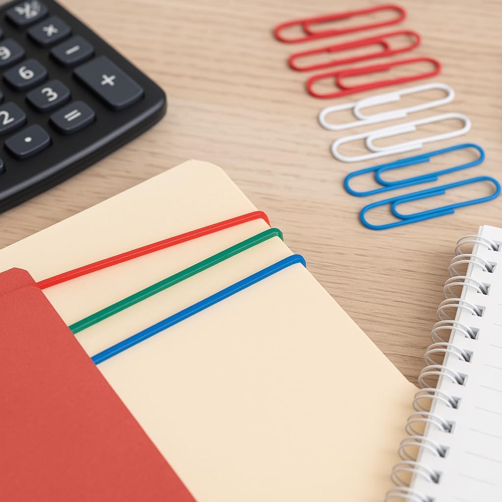 Upgrade Office Supply UPG23454PK2 Rubber Bands, Assorted Size and Color, 1 lb Bags, 2 Pack, USA