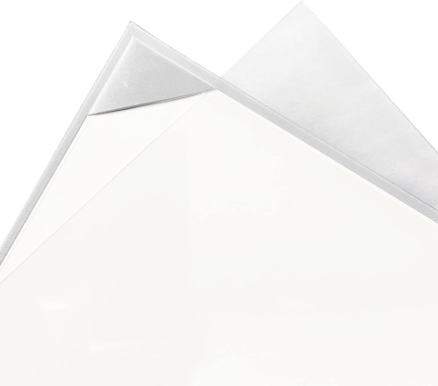 12 PCS Smooth Diploma Certificate Cover 8 1/2" x 11" White