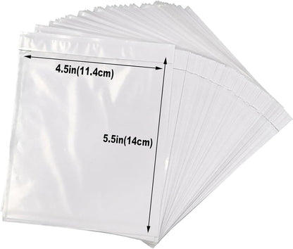 4.5x5.5 Packing List Mailing Envelopes Shipping Envelopes Packing List Clear Adhesive Shipping Label Sleeves Shipping Supplies for Small Businesses(1000 Pcs)