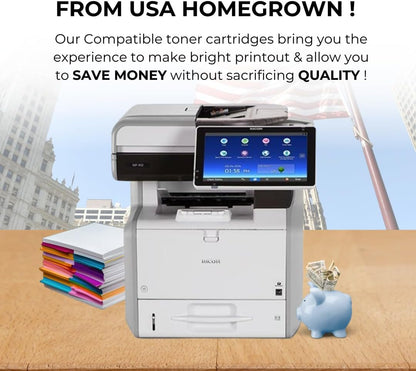 Toner Pros TM Compatible Ricoh High-Yield Black 418126 Toner Cartridge – Replacement for Ricoh P502 / IM 430F Printers - 17,400 Pages, 1 Pack