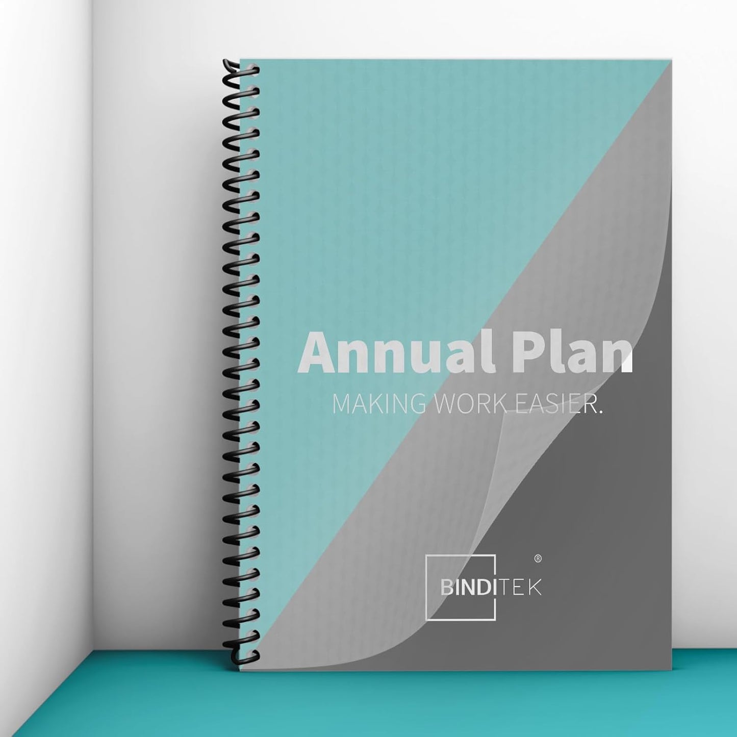 Binditek 15 Pack 8 Mil PVC Binding Presentation Covers, Semi-Transparent with Cube Pattern, 8-1/2 x 11" Letter Size, Square Corners, Un-Punched