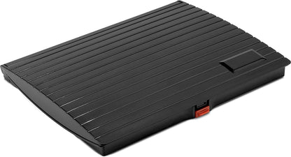 Large Premium Dry (No Ink) Stamp Pad - 5" by 7" - Quality Felt Pad - Case with Closing snap