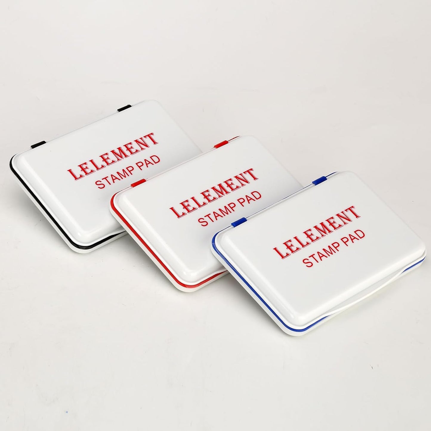 Ink Pads for Stamps | Black Ink Stamp Pad | Rubber Stamps Ink Pad - Premium Quality Felt Pad for Stamps | Stamp Pads | Small Size