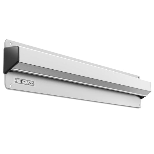 GRIDMANN 16-inch Slide Check Rack, Aluminum Restaurant Ticket Holder for Commercial Kitchen Food Orders