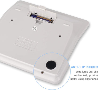OSALO Desktop Calculator Extra Large Display 12 Digits Big Buttons Solar Accounting Calculator for Office (OS-200ML)