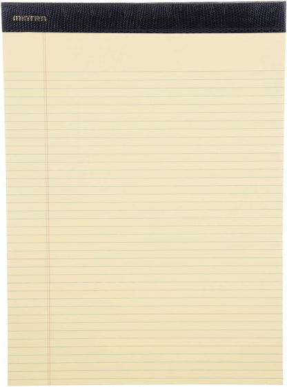 Mintra Office Legal Pads - ((PREMIUM CANARY 6pk, 8.5in x 11in, NARROW RULED))