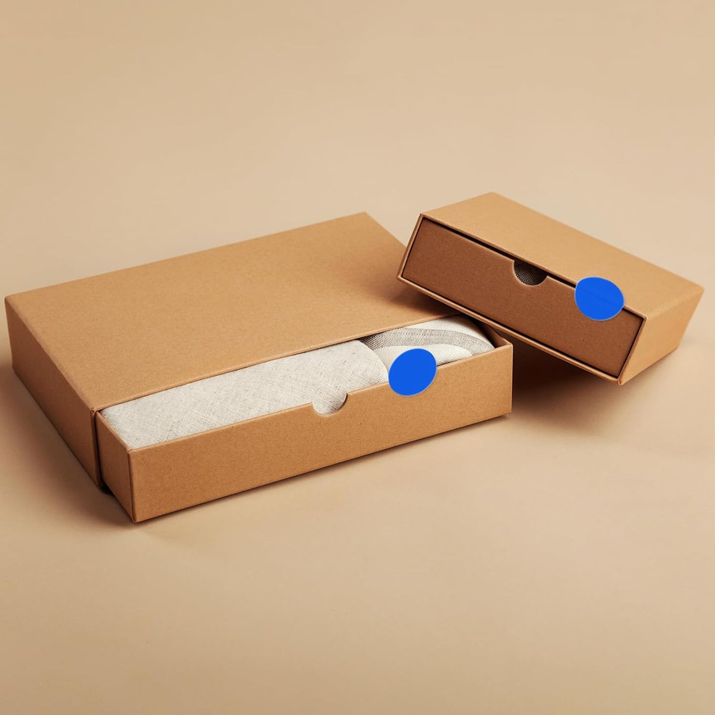 Blue Dot Stickers 2 Inches Round Sticker, Circle Colored Labels Color Coding Labels for Office Classroom Toddlers Activity 80 Pieces