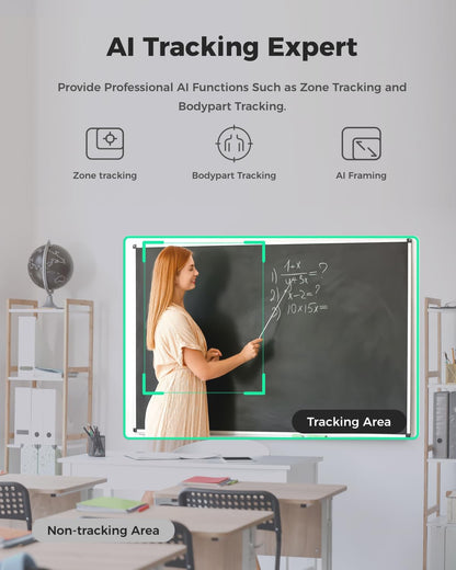 OBSBOT Tiny SE 1080P 100FPS Webcam for PC, AI Tracking PTZ Streaming Camera with 1/2.8" Sensor, Gesture Control, Dual ISO, Staggered HDR, Web Camera for Desktop Computer, Laptop, Meeting, Video Calls