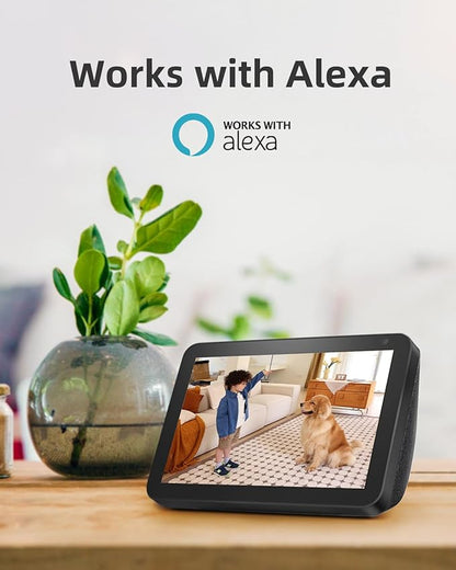 Noorio 2K Indoor Security Camera with 5GHz WiFi - 360° Pan Tilt Pet Camera for Dogs & Cats, Dog Monitor with Speaker, No Subscription Needed, Alexa Compatible, Motion Tracking, Night Vision-Model T110