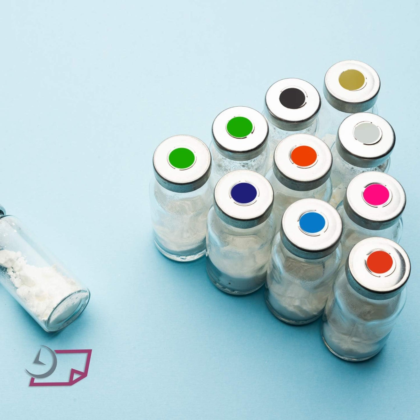 8-1/2 x 11" Fluorescent Labels for Laser & Inkjet Printer (Orange Fluorescent, 3/4" Round - 108 Per Page | 2700 Labels)