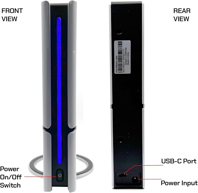 Avolusion PRO-H1 18TB 7200RPM USB 3.2 Gen2 (10Gbps) External Hard Drive (for Windows or MacOS Desktop PC/Laptop) (Renewed)