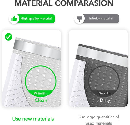 Fuxury Bubble Mailers 6x10“ 3000 Pack White Padded Envelopes Usable Size 6x9" Thick Mailing Envelopes Bubble Padded, Shipping Bags for Mailing,Packaging, Small Business, Boutique, Bulk #0