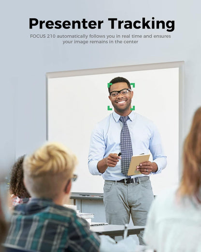 WYRESTORM 4K Webcam with AI Tracking, 120° FOV Wide Angle, Auto Framing, 90fps, 8X Digital Zoom, Dual AI Noise-canceling Mics, Video Conference Room Camera, Zoom Certified, Works for Microsoft Teams