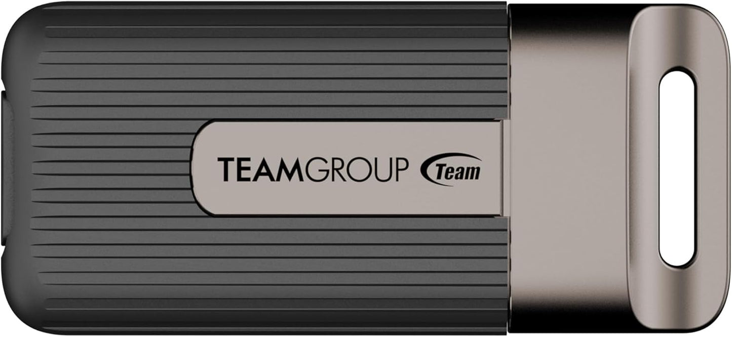 TEAMGROUP PD20 2TB Portable External Solid State Drive SSD Read up to 2000MB/s USB 3.2 Gen2x2 Type-C Waterproof Dustproof IP54 TPSEG5002T0C102