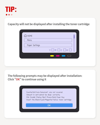 069H 069 Toner Cartridges Set 4 Pack MF753Cdw High Yield Compatible for Canon 069H 069 Toner Cartridges Replacement for Canon ImageCLASS MF753Cdw MF751Cdw LBP674Cdw Laser Printer | (B/C/M/Y,4 Pack)