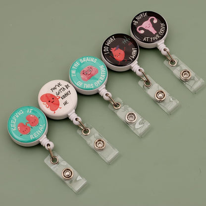 16pcs Badge Reels Retractable Badge Holders,Id Badge Holders Retractable with Clip,Cute Badge Reel for Men,Women,Girls 18