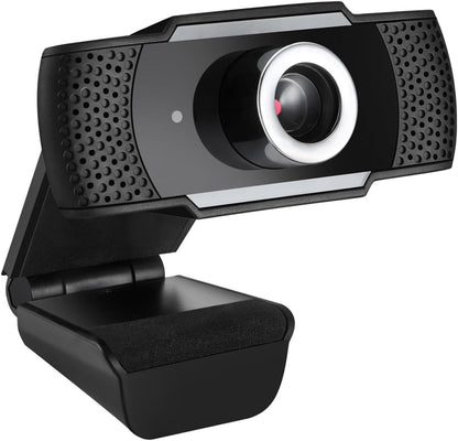 CyberTrack H4 Webcam 1080P HD USB Webcam with Built-in Microphone, Zoom Certified, Black