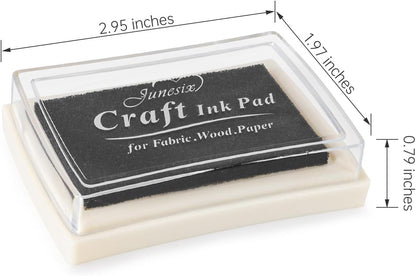 Ink Pad, 15 Colors Finger Washable Stamp Pads for Kids