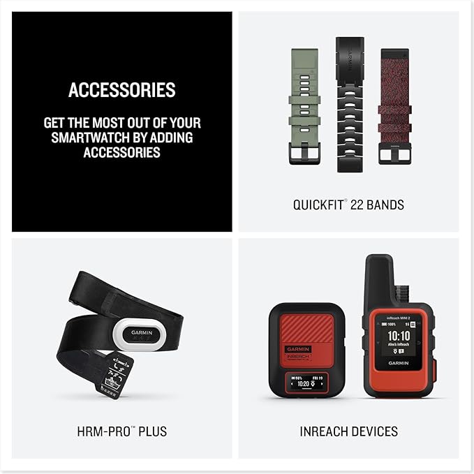 Garmin Instinct® 3 Tactical Edition, 50mm, AMOLED Display, Rugged Outdoor GPS Smartwatch