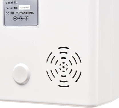 Yescom Attendance Punch Time Clock Bundle Employee Payroll Recorder LCD Display with 100 Cards, 1 Time Card Holder, 2 Keys & Ink Ribbon