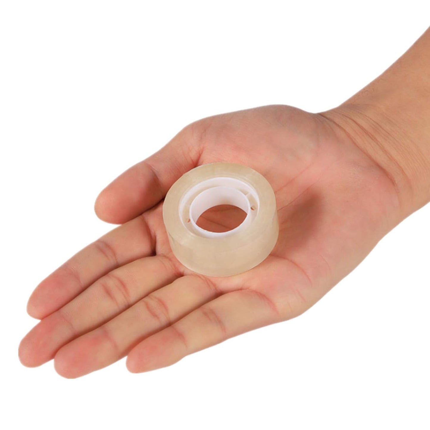 Transparent Tape Refill Rolls for Dispenser, Tear by Hand,16 Rolls x 900 inches